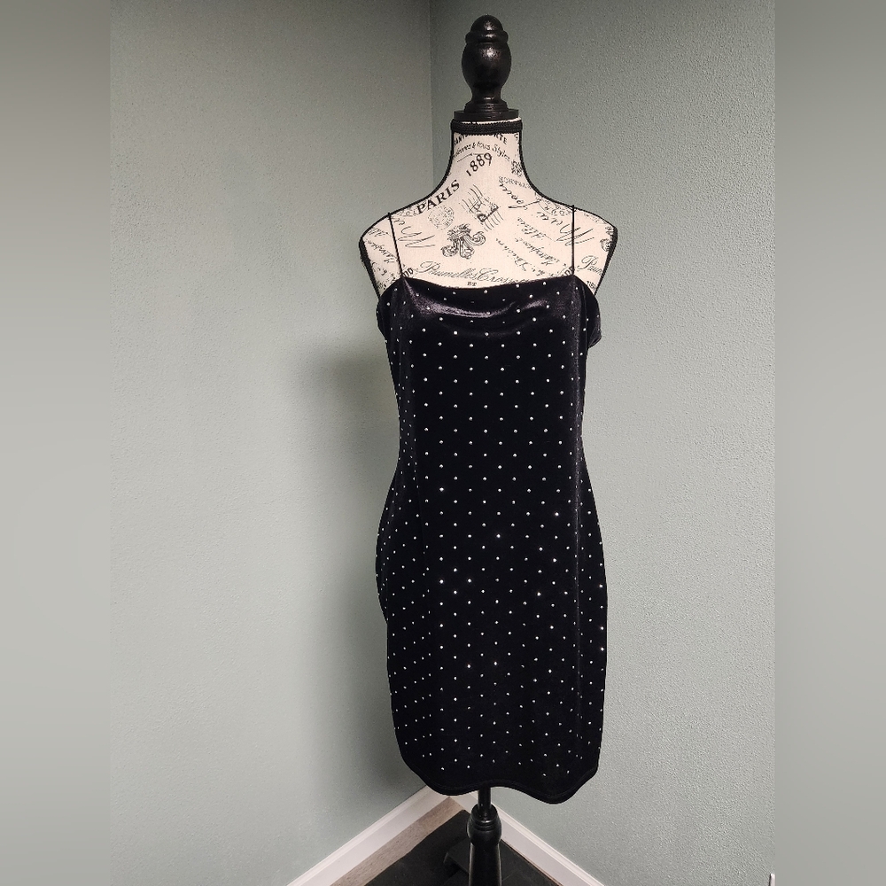 H&M Velvet Mini Dress